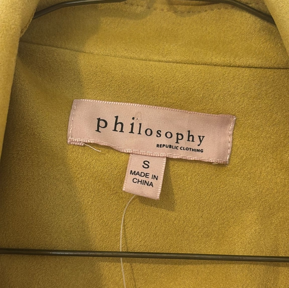 Philosophy Yellow Jacket